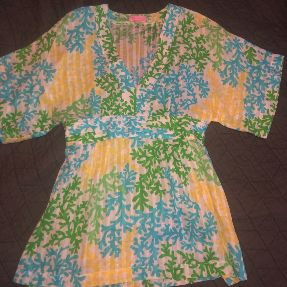 Lilly Pulitzer Flowy Tunic Top